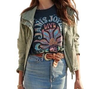 LETLUV Janis Joplin Live 1969 Hollywood Bowl Crewneck, Size S, New without Tag